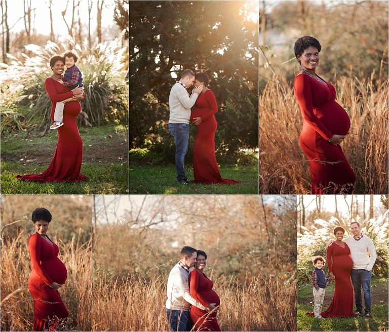 outdoors maternity session Harford county