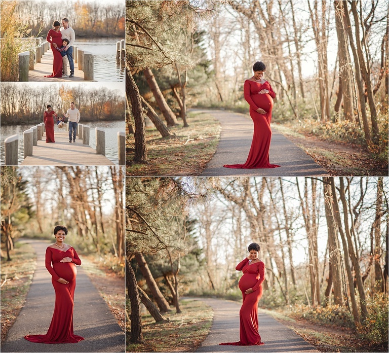 fall maternity session in harford county Maryland 