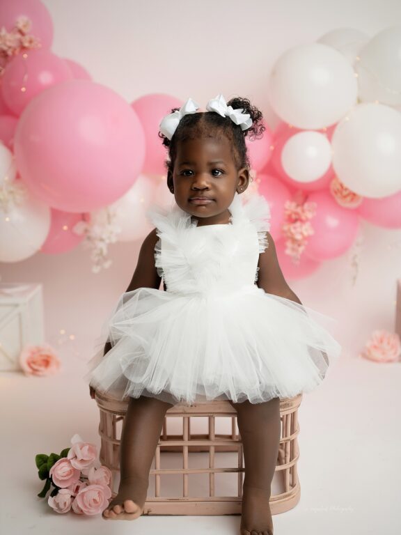 A Sweet and Simple Cake Smash Session in Bel Air, Maryland