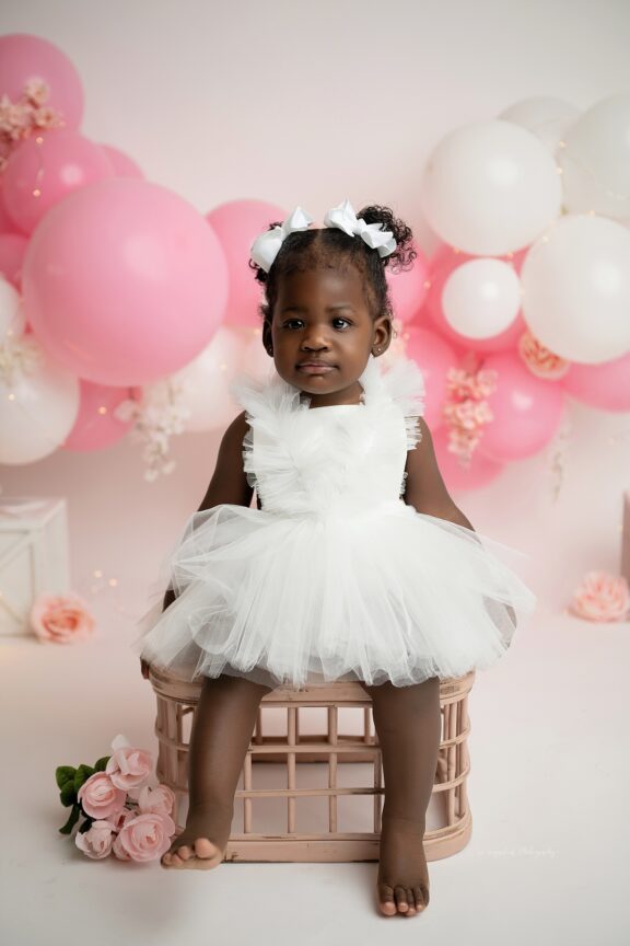 A Sweet and Simple Cake Smash Session in Bel Air, Maryland