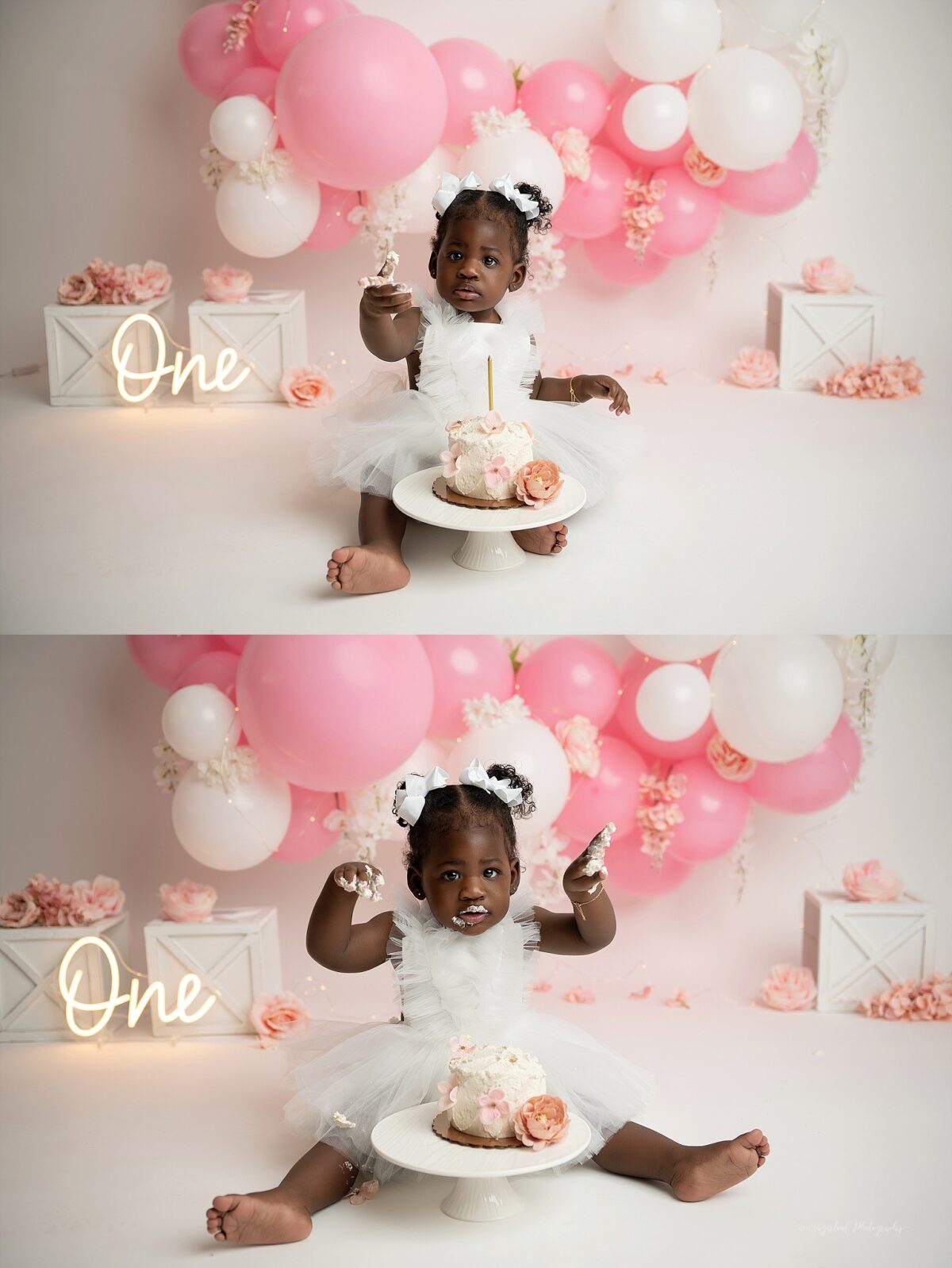 cake smash photographer in Bel Air Maryland