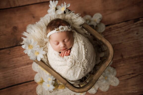 Bel Air Newborn Photographer | Welcoming Baby Daisy