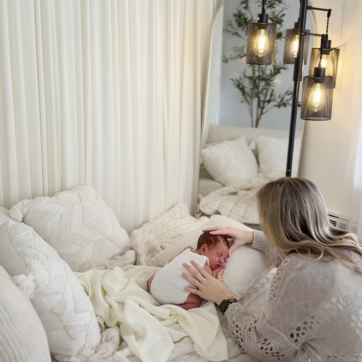 Wrapped Newborn Session | A Simple, Sweet Mini Session for Your New Baby
