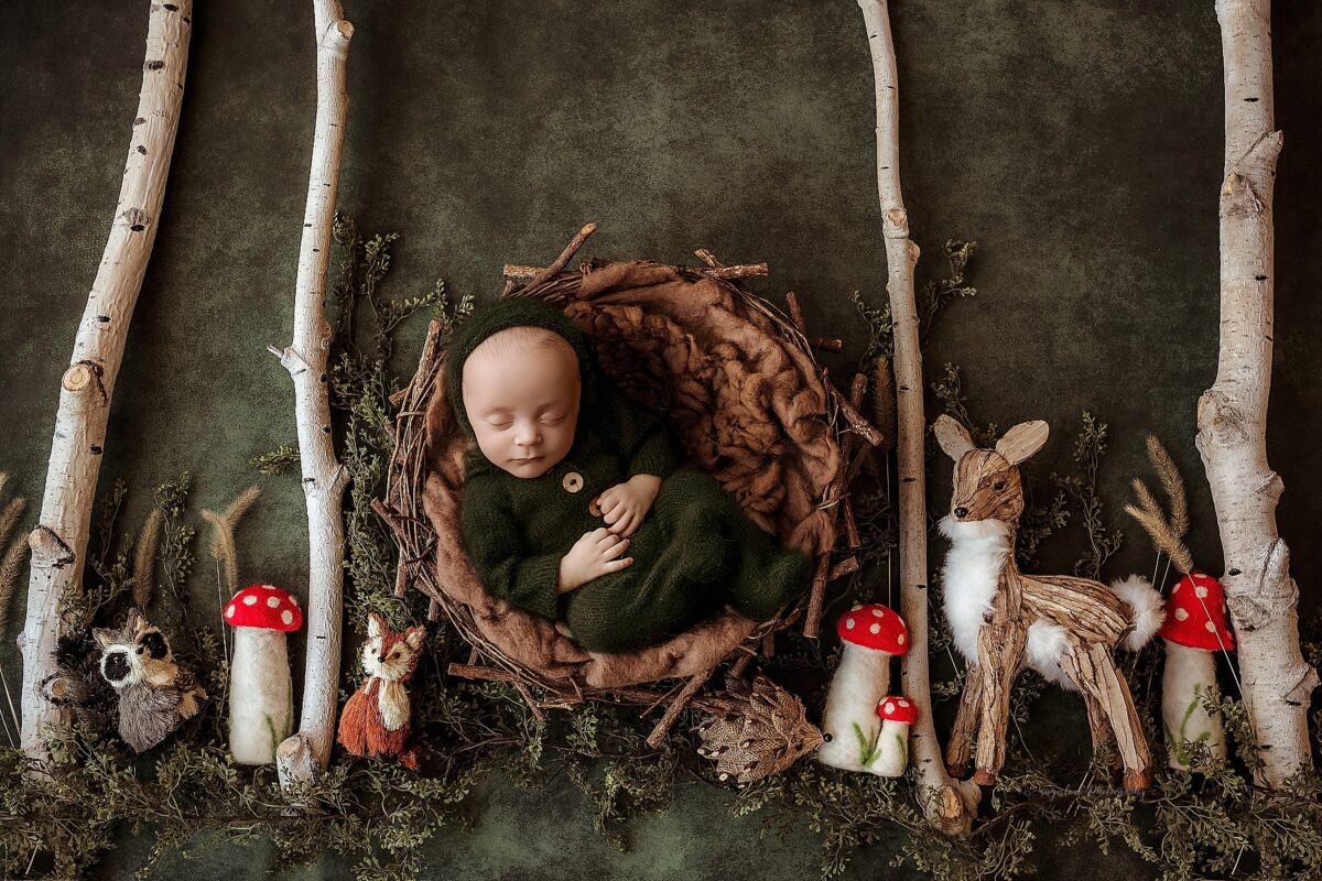 Bel Air newborn photography studio