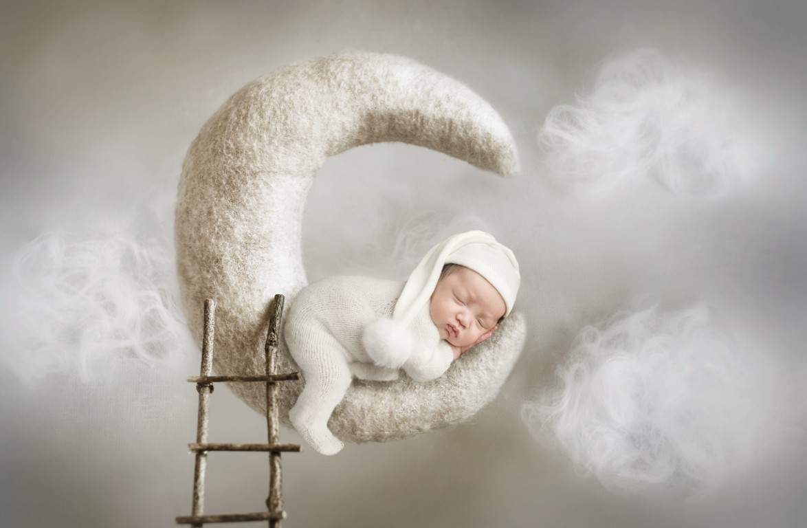 composite newborn photography maryland